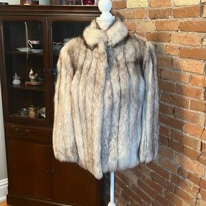 Vintage fur jacket. Great condition, no rips or any other damage, except time.